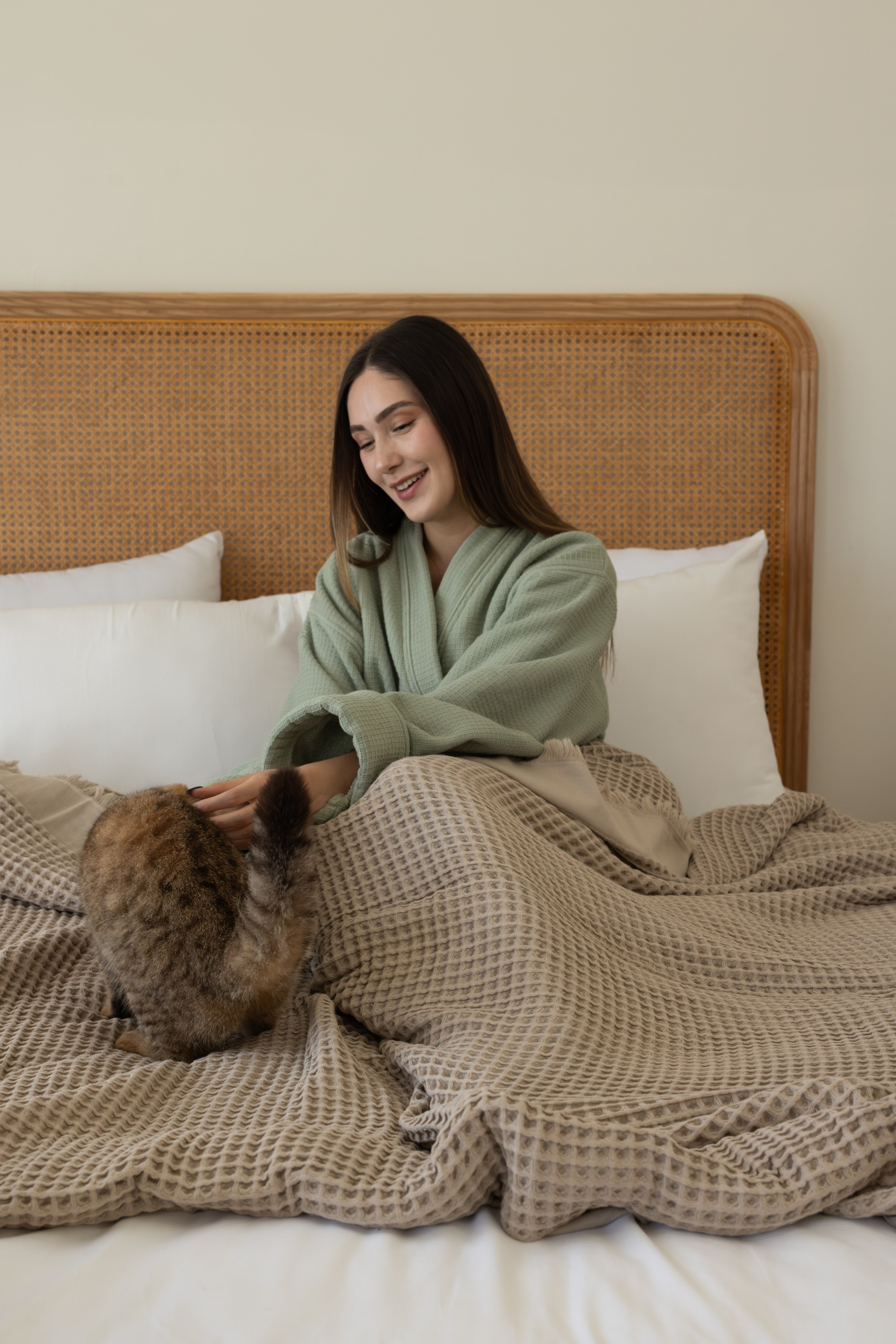 Waffle Bathrobe