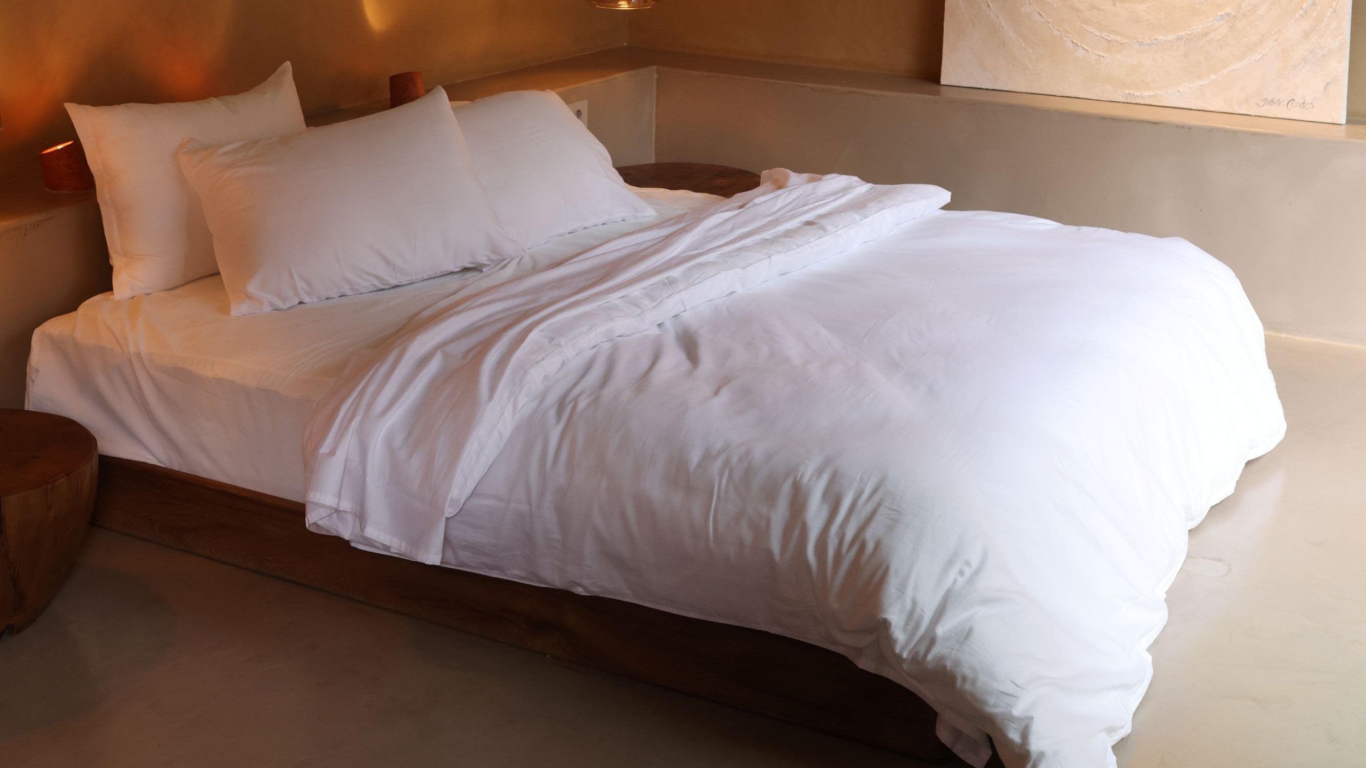 Draps en satin brillant
