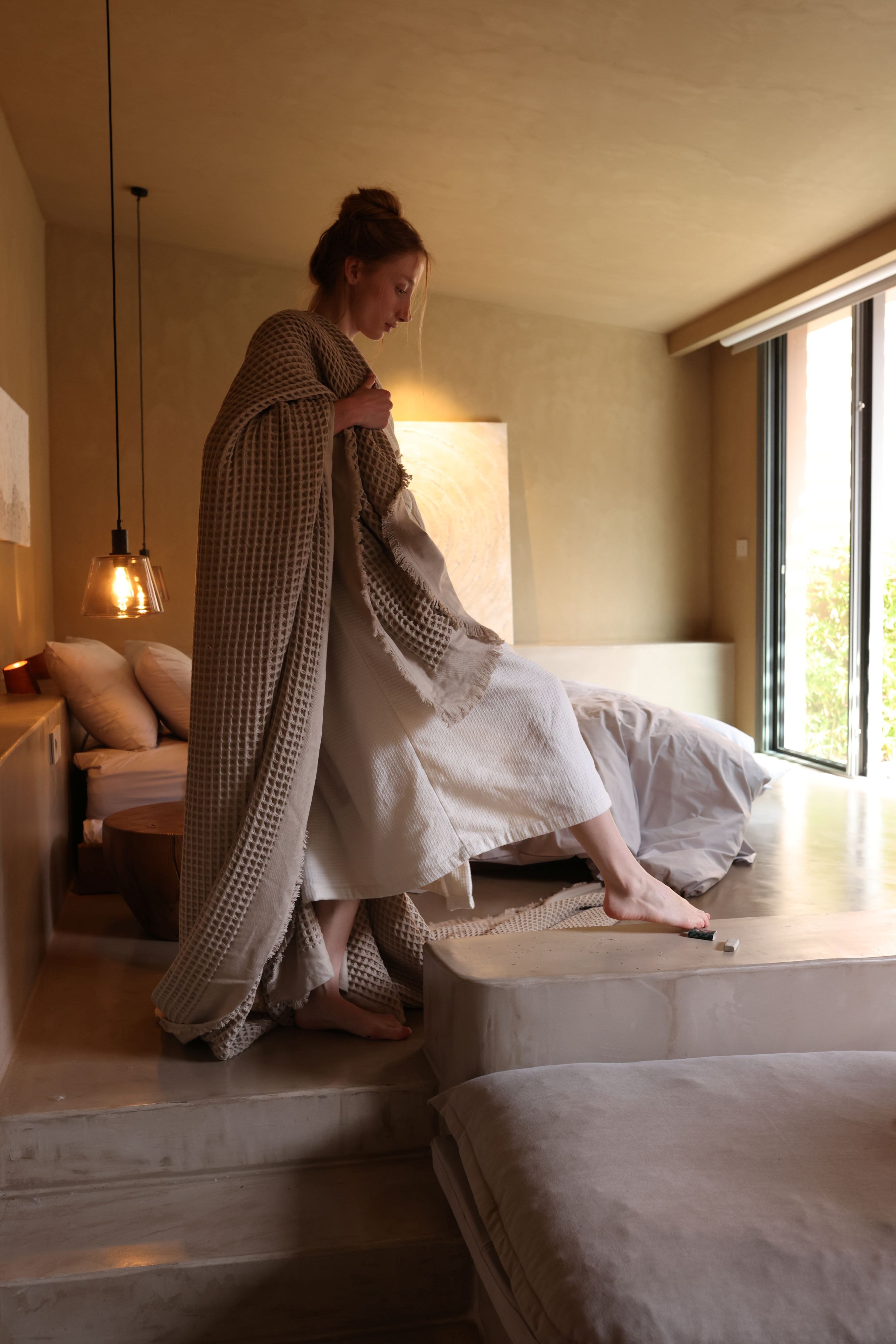 Waffle Throw Blanket