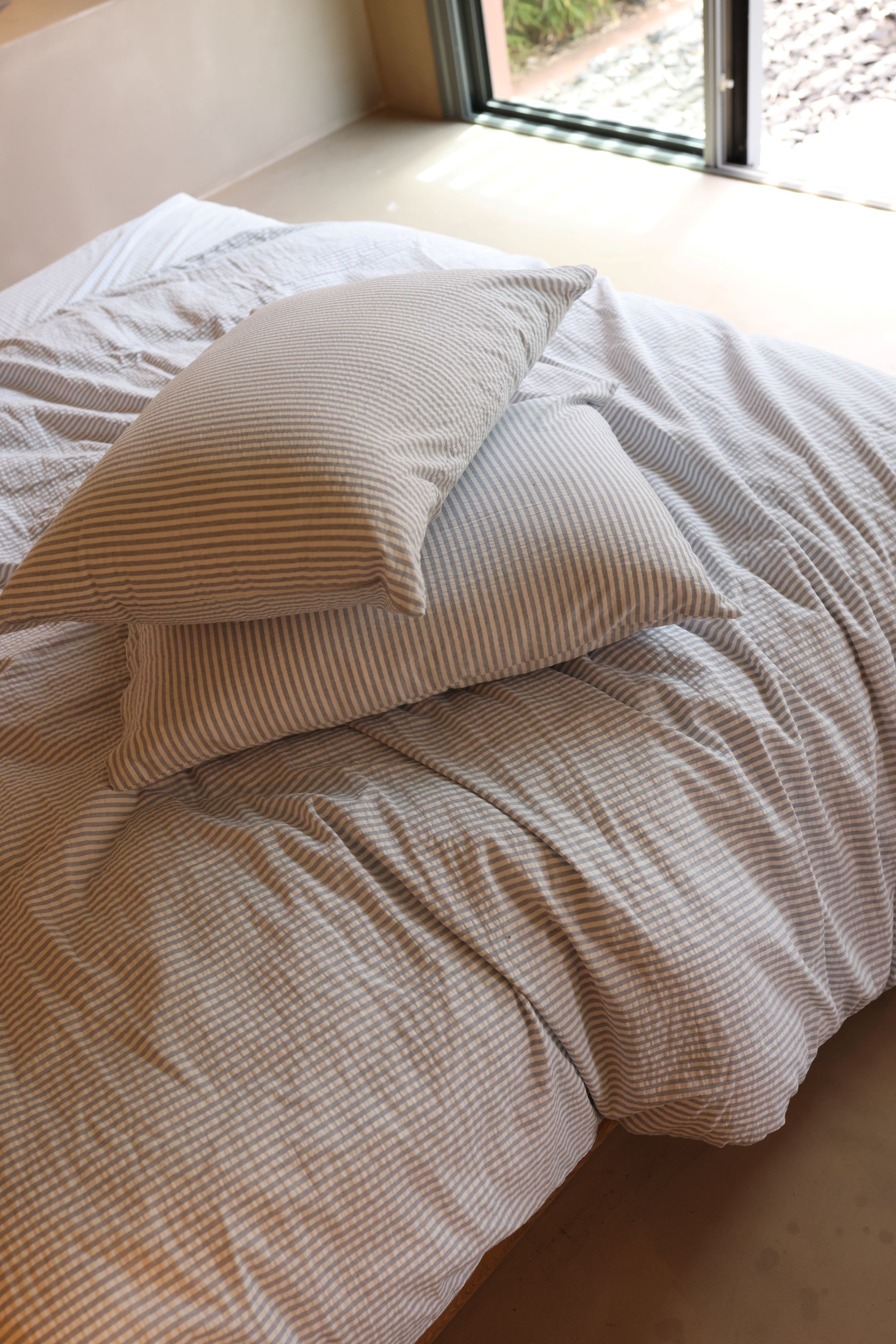Recycled Cotton Duvet Cover Set